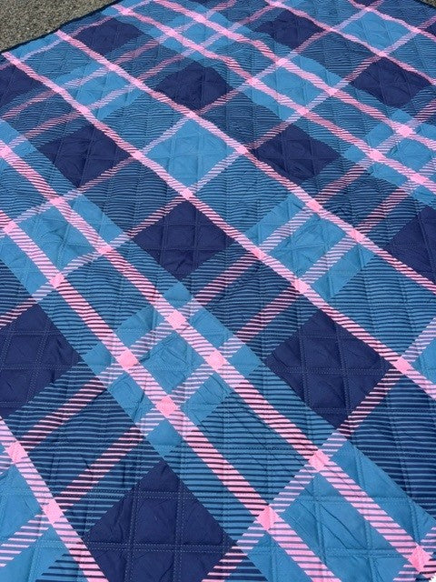 Charterhouse Custom Picnic Blanket - Navy