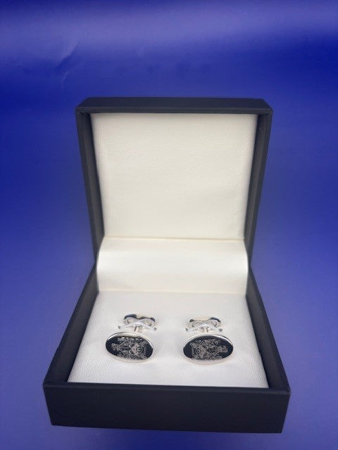 Silver Sterling Charterhouse Cufflinks