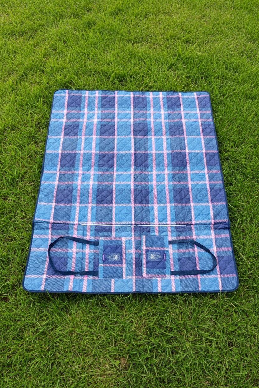 Charterhouse Custom Picnic Blanket - Navy